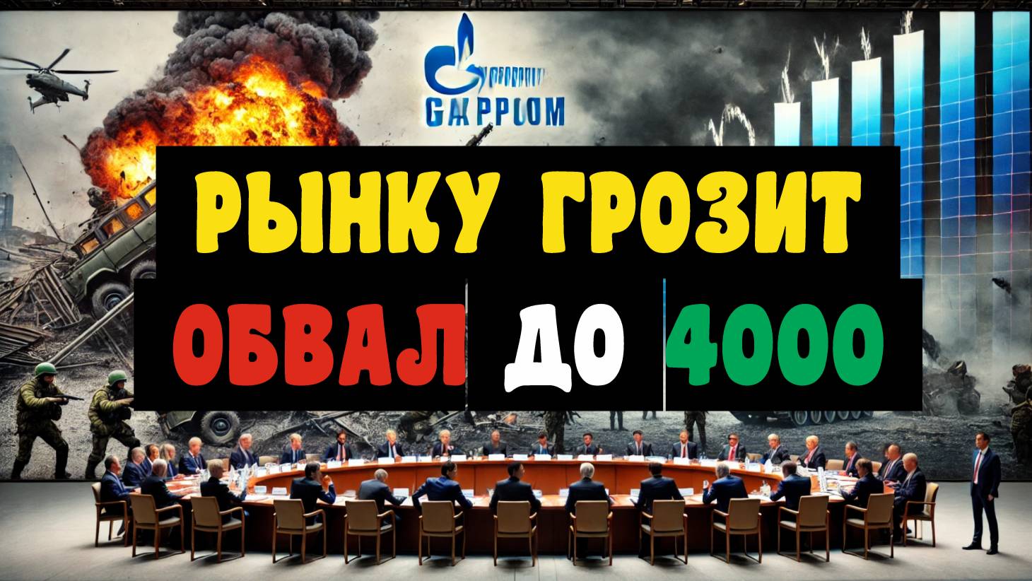 Индекс Мосбиржи подошел к 3000. Пугающая коррекция в деле. Даже мне страшно! 28.03.2025. Эхо РТС
