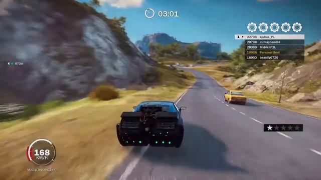 Just Cause 3 - Explosive barrel roll