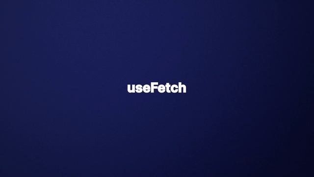 01_Intro to Data Fetching in Nuxt