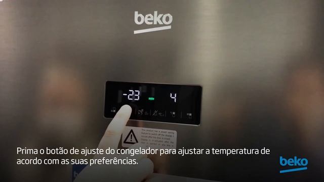 Como é que eu ajusto a temperatura do meu congelador? | por Beko