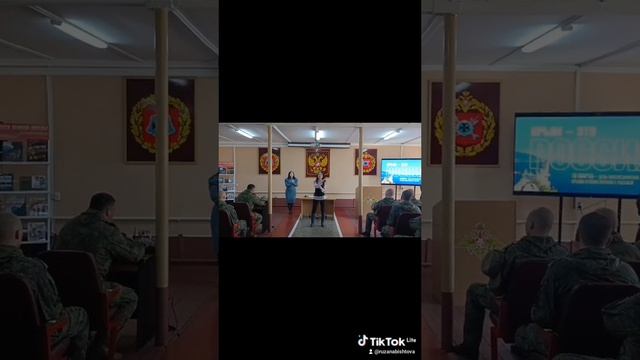 Театральная миниатюра "Россия в моих глазах"