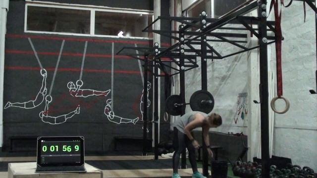 Idol Christmas Throwdown 1 WOD Нина Зайферт Дабл Бабал