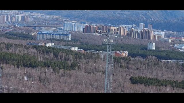 Канатная дорожка в Красноярске
