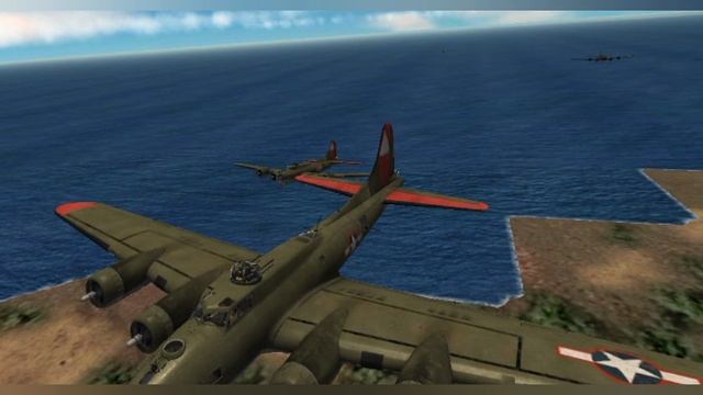 Гвинея, 1944, Вылеты Б-24 и Б-17
