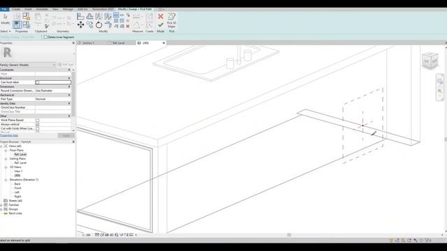 Modelling a Kitchen Island In Revit Family | Revit Tutorial | Tips and Tricks