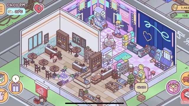 Pocket Love - Coffee Shop and Arcade Room