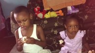 Apple’s Eating Challenge …baby sister and brother edition #funny bad