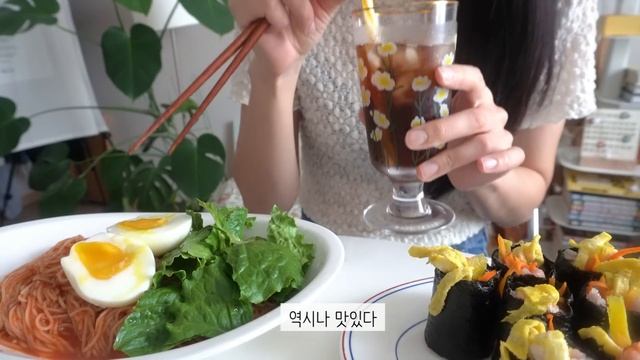 ENG)🍧명란마요에 빠지면 헤어나올 수 없다🥕스팸 퀘사디아🌮명란마요 김밥&비빔🍄버섯탕수🦀맛살 풋팟퐁 커리