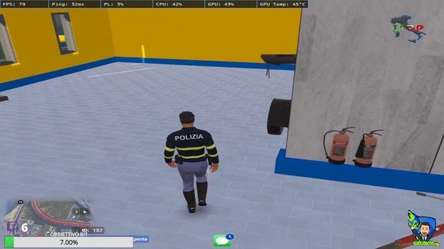 [Italy full rp]  Agente Scelto Mario Del Piero in servizio  [IFRP]  [FIVEM] [RP] [GTAV] [GTA5]  [PO