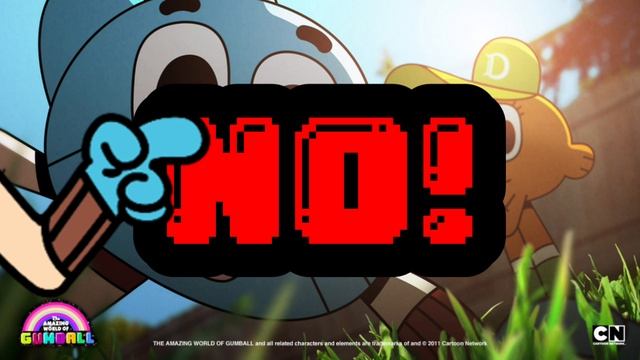 Gumball Hide Green Screen