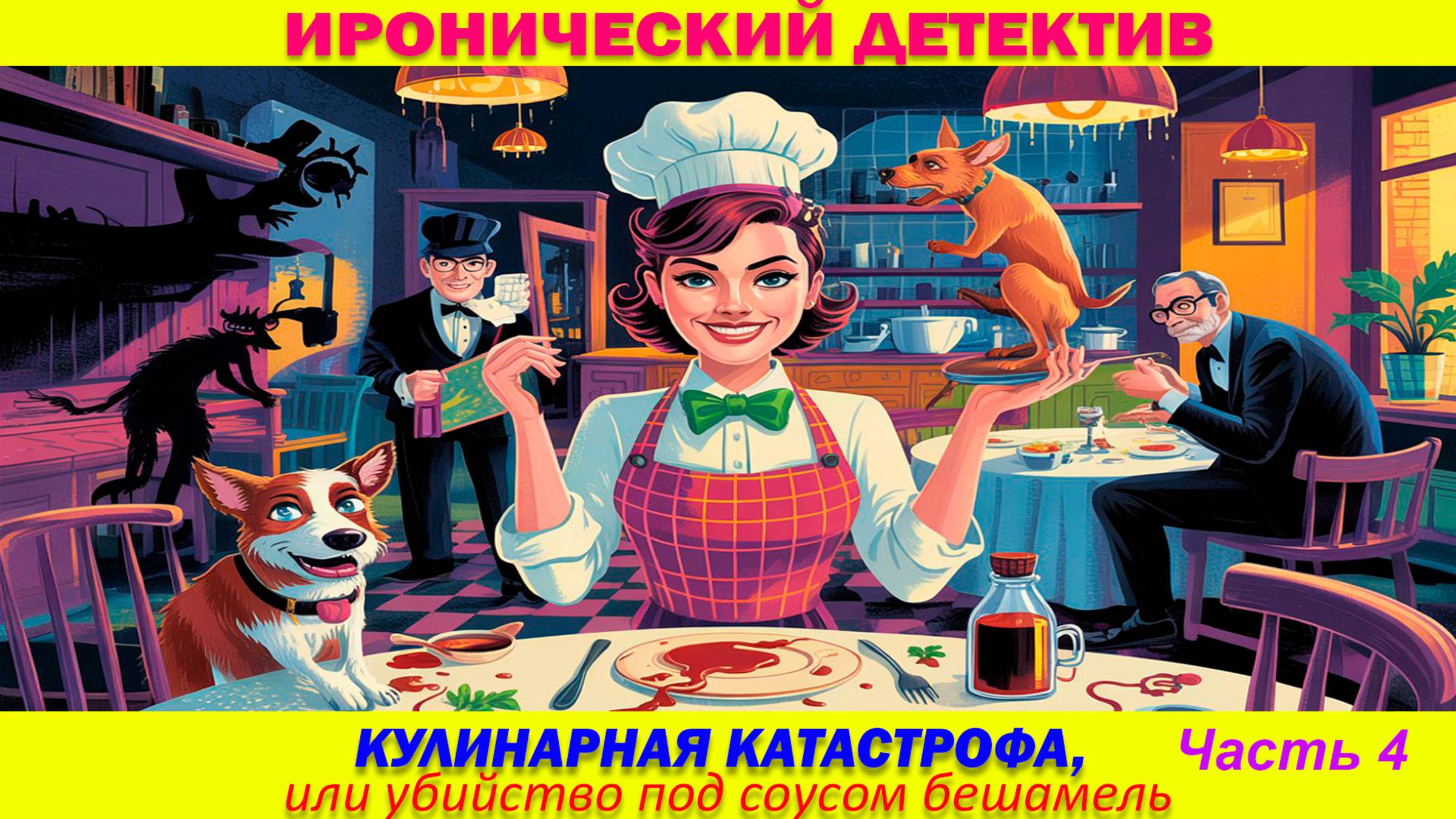 Иронический детектив. Кулинарная катастрофа, или Убийство под соусом бешамель часть 4