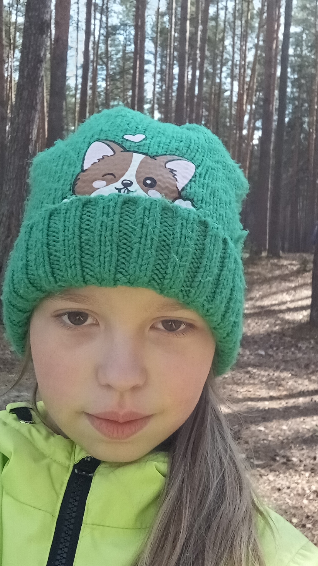 лес