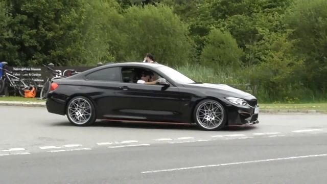 BMW's Leaving a Car Show (2) July 2017