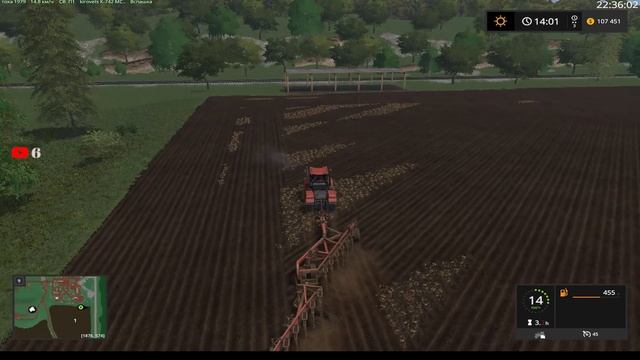 🚜#Стрим🚜#959🚜Farming Simulator 17#🚜карта  красный серп ( red sickle ) v1.0🚜воспитываем наймитов🚜