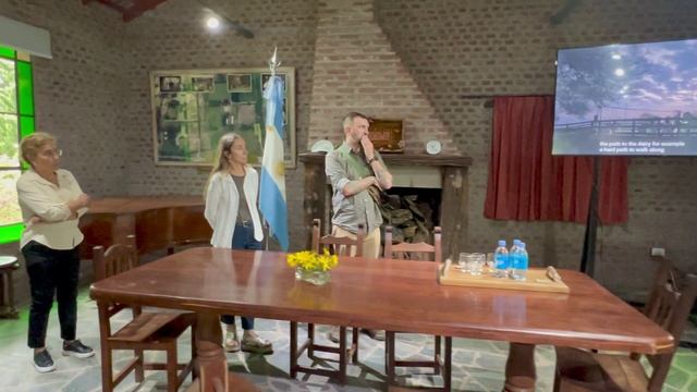 Один день в аграрной школе в Аргентине .