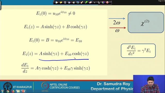 Lecture 34: Parametric down conversion (cont), Optical Parametric Amplification (OPA)