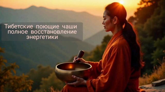Поющие чаши восстанавливающие энергию