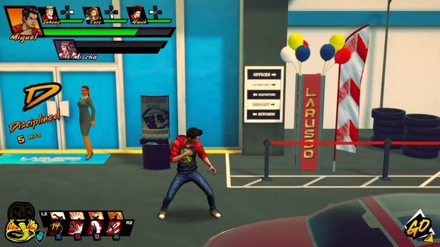 Cobra Kai: The Karate Kid Saga Continues game play