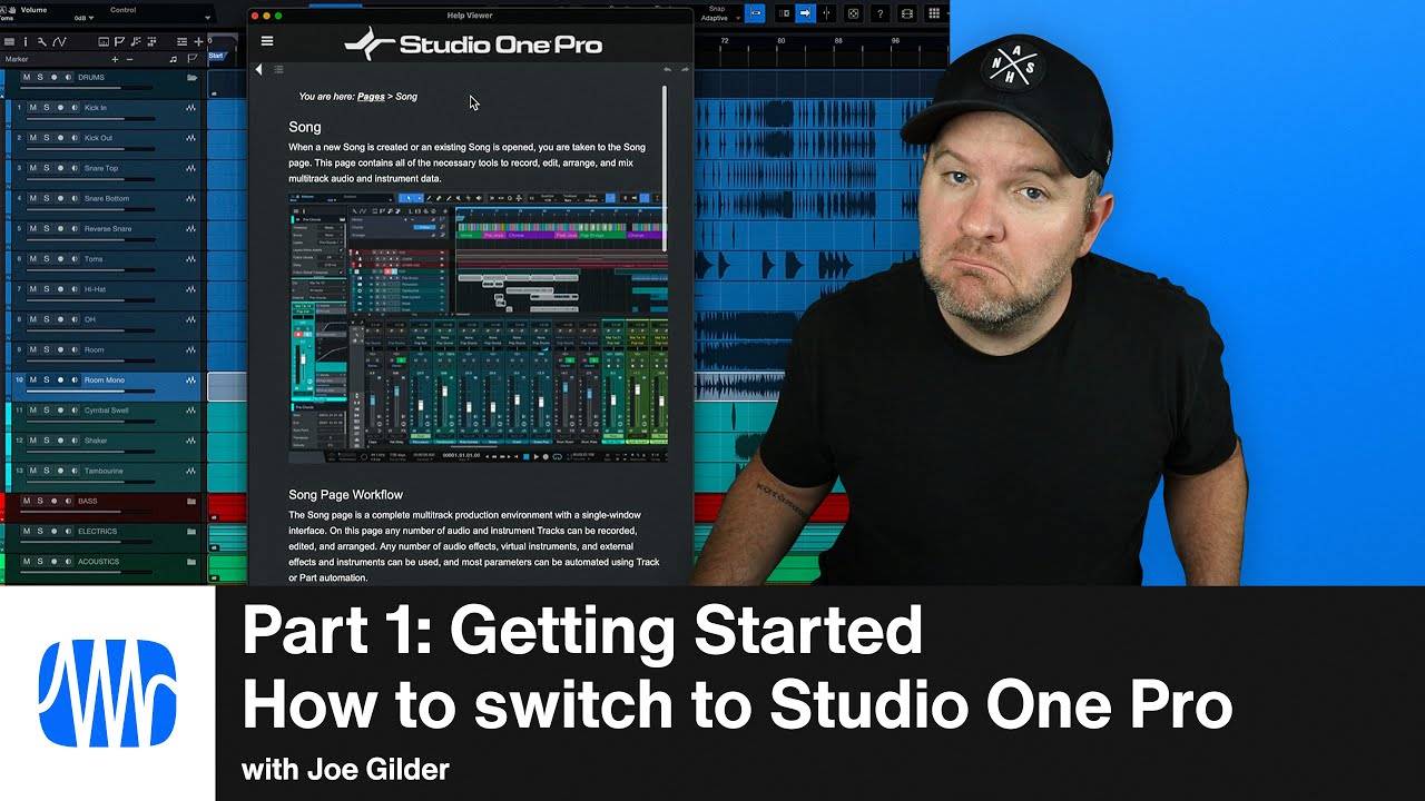 Studio One Pro 7: How to Switch to Studio One / Part 1: Getting Started