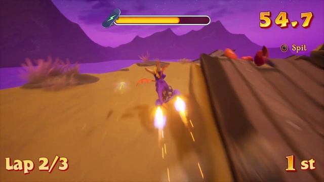 Record time skill point in Lost Fleet skateboarding race (sub 1:45)