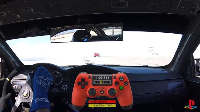 Race Render Playstation controller template for GTR (sim racing)