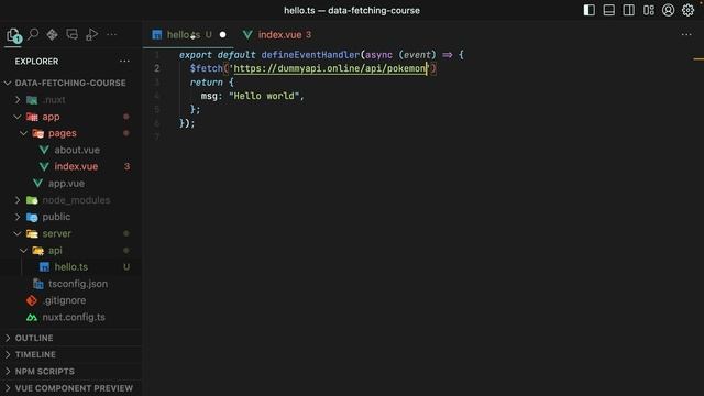 03_Another Use Case for $fetch - in API Endpoints