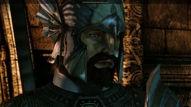 Dragon age Origins: A Test of Faith - The Guardians Question (All Origins and All Companions)