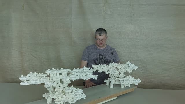 КДС-507 Комплект из биокерамики для морского аквариума.