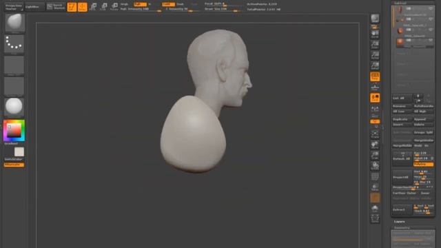 Two Face ZBrush interpretation