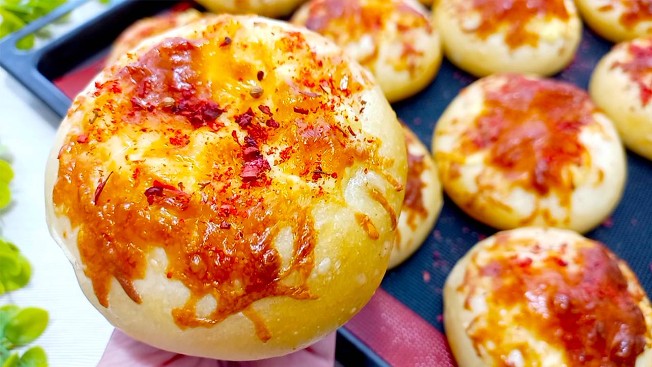🔝 Воздушное тесто и много начинки! Готовим лепешки с творогом и сыром! Получится у каждого!