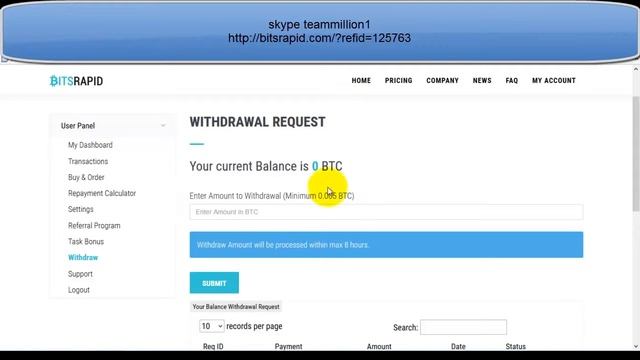 Bitsrapid Бонус 15 Khs Обзор отзывы!?