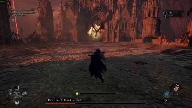 Lords of the Fallen: Pieta, she of blessed renewal boss fight
