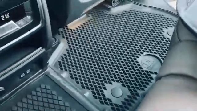BMW X7 _ Примерка eva-ковриков DELFORM. EVS-1802