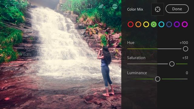 Dramatic Colors Effect in Light room Mobile & LD | photo editing in mobile | ⭕️mY Edits