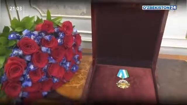 муфтий Усмонхон Алимов  «Эл-юрт ҳурмати» ордени билан тақдирланди