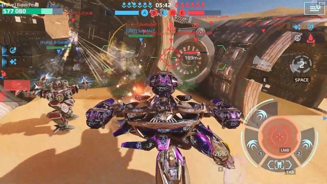 War Robots Steam: Будничная боль "мастера" в чемпион-лиге.