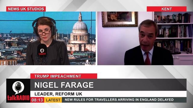 Nigel Farage: What comes after Donald Trump could be much worse | 14-Jan-21