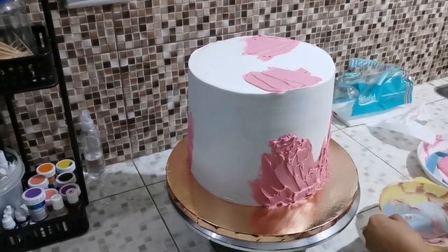 Cute Macaroon Design Cake using fondant | Cake Decorating Blog | The Crijhen Chanel