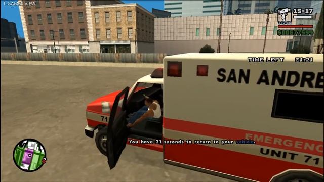 GTA San Andreas-BMX Challenge simple trick