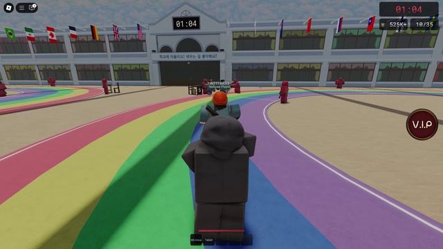 Я стал Фронтменом в игре кальмара роблокс