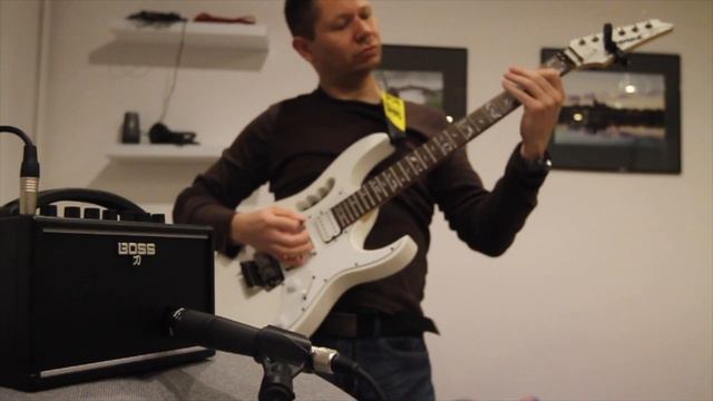 Boss katana mini with ibanez jem