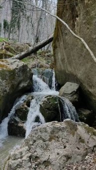 Продолжение -водопады реки Кутанки, Адыгея