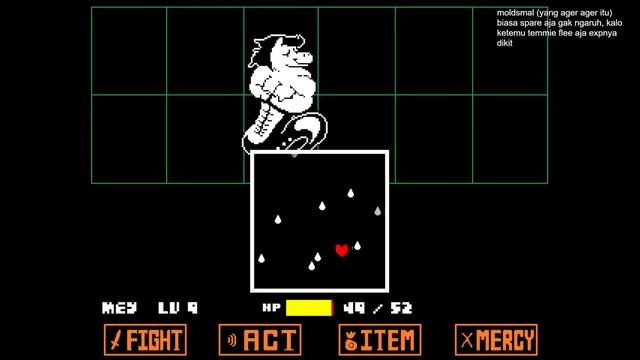 Coba Genocide Route Undertale #1 - Live Streaming