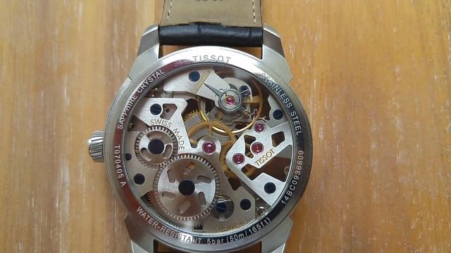 Tissot T-complication squelette after 18 months