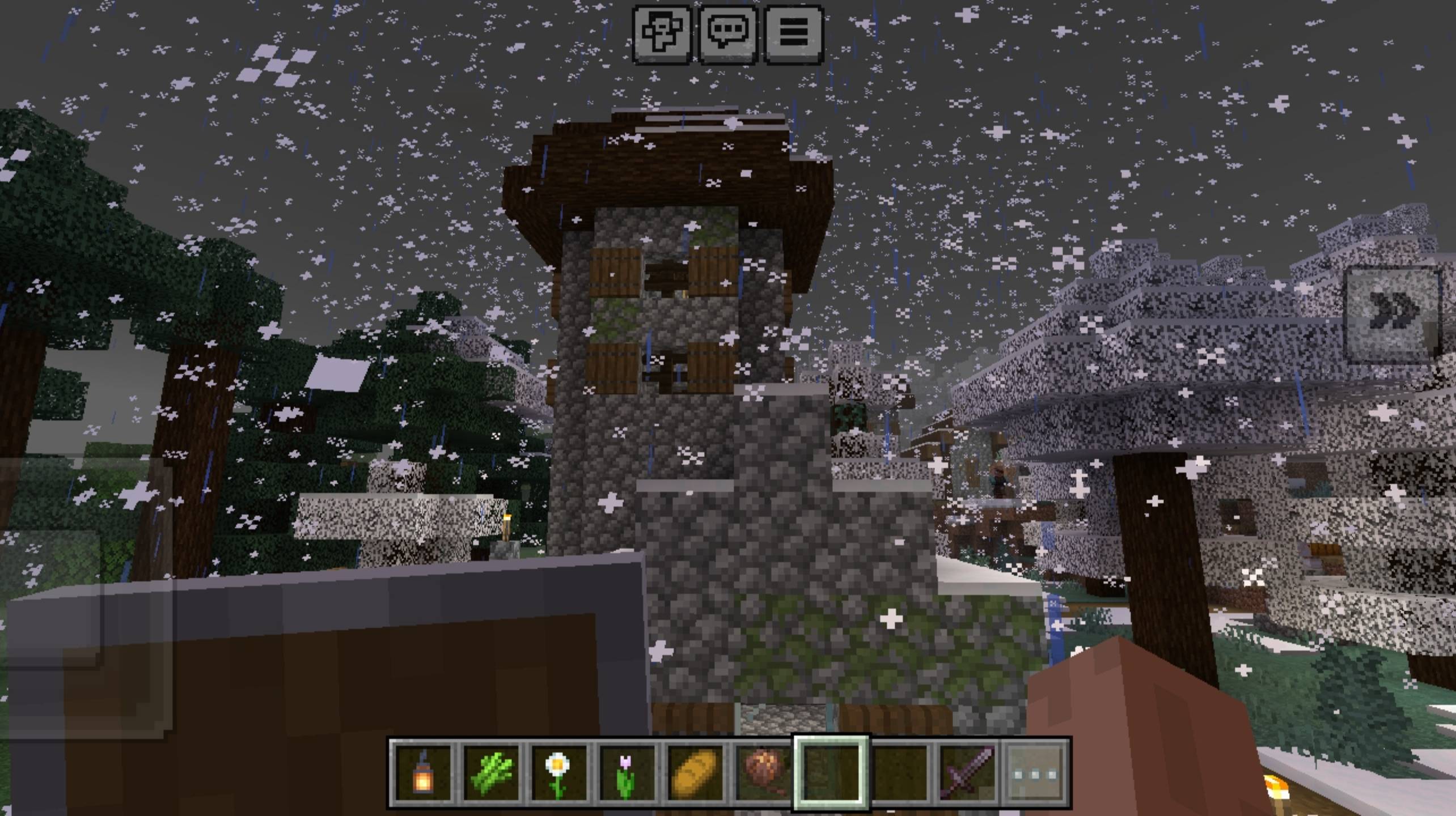 Обзор на деревню полярных жителей и не только ! Маинкрафт поражает своей красотой!