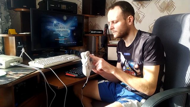 Подписчик канала подарил мне клавиатуру для Sega Dreamcast.