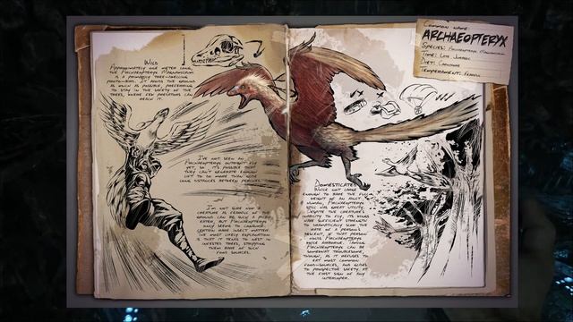 🔥 ARK Survival Evolved Dino Dossier - Archaeopteryx