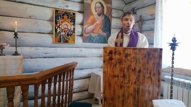 Проповедь на четвёртое воскресенье Великого Поста (Laetare) (30.03.2025)