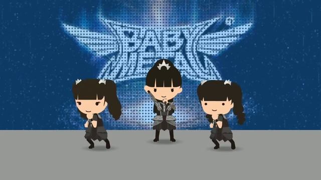 BABYMETAL - PAPAYA (Dance animation)