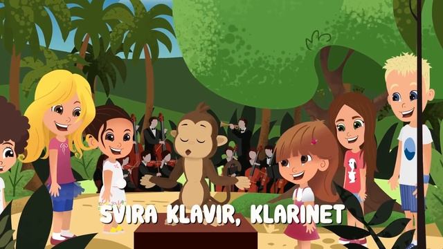 JEDAN MAJMUN // NAJLEPSE DECIJE PESME //  @lolamila